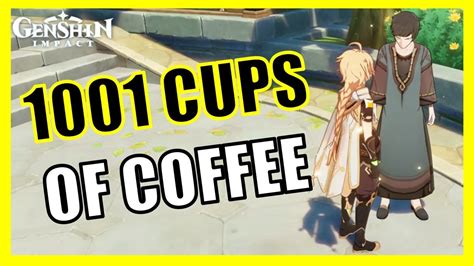 genshin not your average joe|1001 cups of coffee genshin.